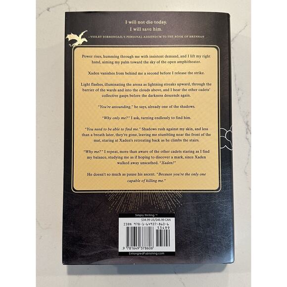 Onyx Storm Rebecca Yarros Target Exclusive Limited Edition Hardcover New W/PIN - Picture 6 of 13